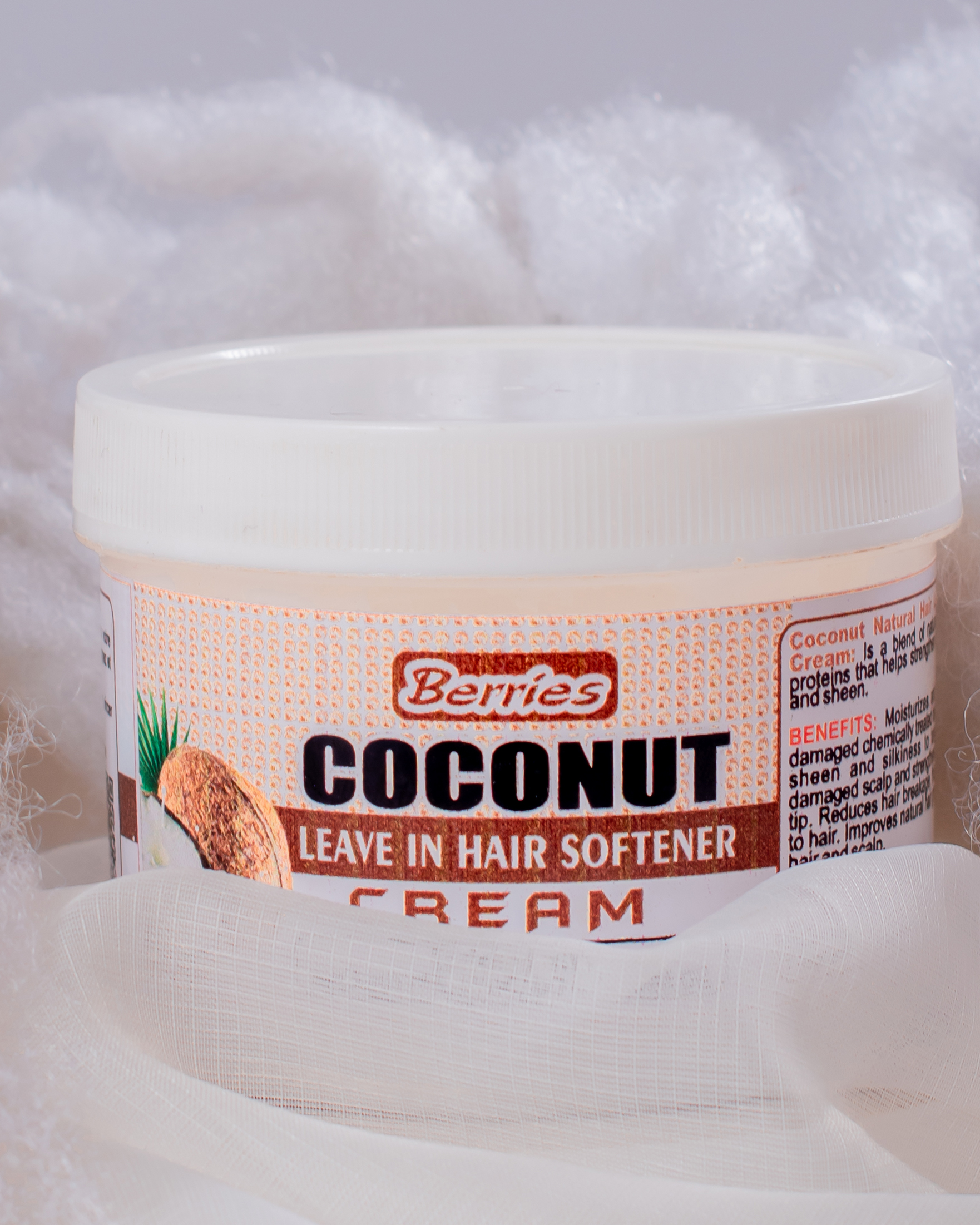 Berries Coconut Leave-in Hair Softener -250g