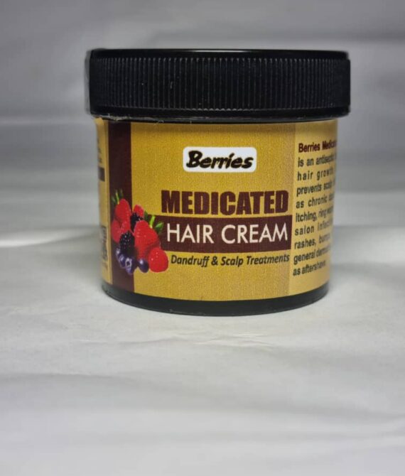 Berries Medicated Hair Cream – 75g