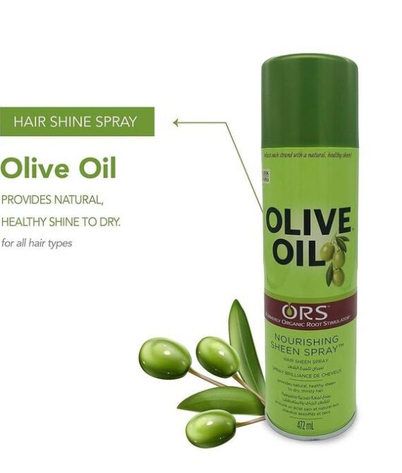 Ors Olive Oil Nourishing Hair Sheen Spray – 472ML