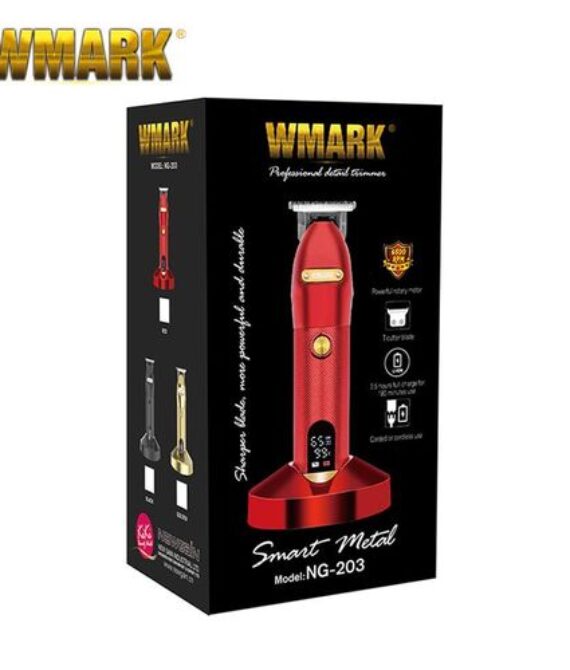 WMARK Cordless Hair Detail Trimmer With Charging Stand