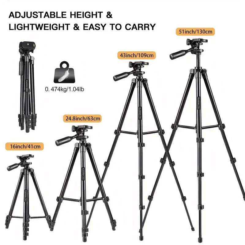 Tripod Stand for Phone & Camera - Image 2
