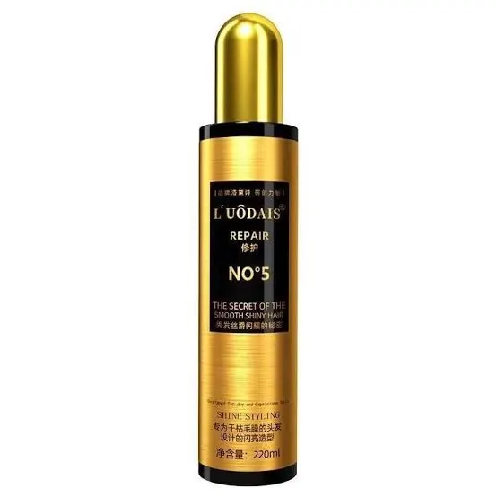 L'uodais No 5 Shine Styling Spray-220ml - Image 3