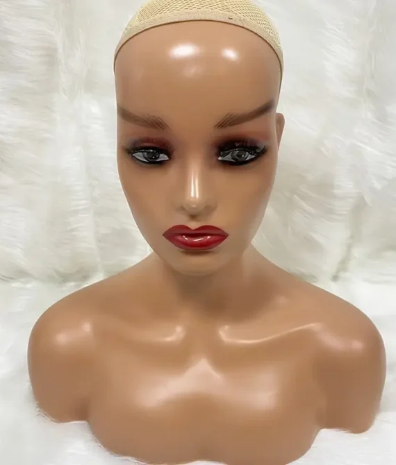 Female Mannequin Bust with Shoulders(Dummy head)