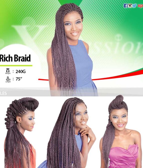 Original X-pression – Rich Braid-240g
