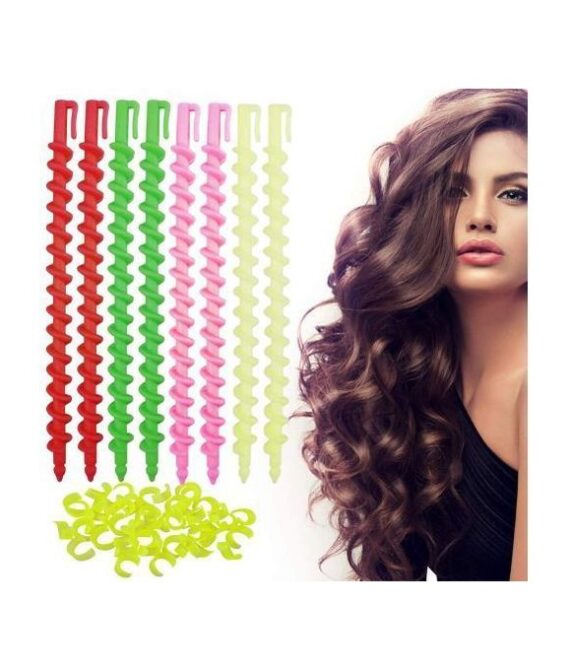 Plastic Spiral Hair Curlers