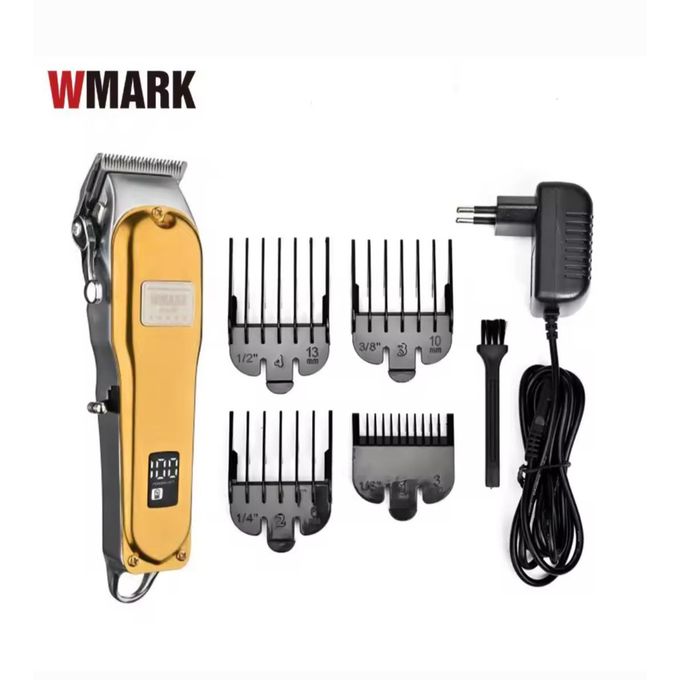 WMARK All Metal Rechargeable Hair Clipper With LED Display NG-2037 - Image 2