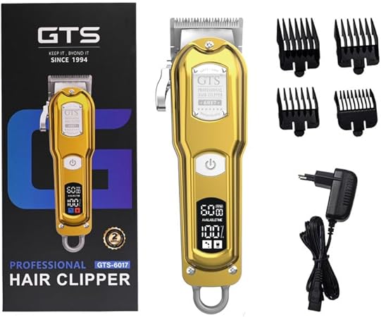 GTS Professional Digital Rechargeable Hair Clipper- GTS-6017