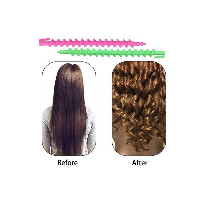 Plastic Spiral Hair Curlers - Image 2