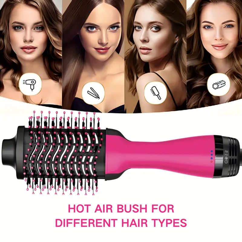One Step Multi-Functional Hand Hair Dryers Hot Comb - Image 3