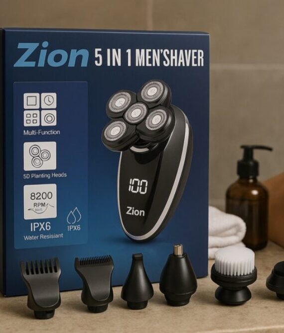 Zion 5 in 1 Rechargeable Hair Shaver