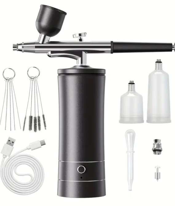 Rechargeable Cordless Airbrush Compressor