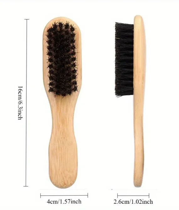 Bamboo Handle And Plastic Bristles Shaving Brush