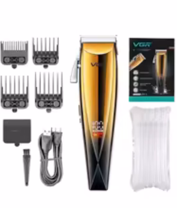 VGR Rechargeable Clipper Digital Display V-115