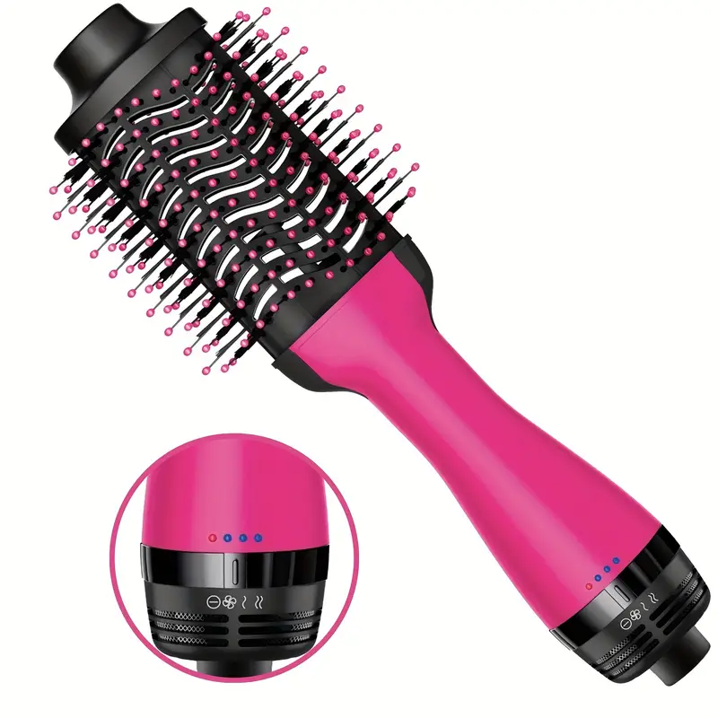One Step Multi-Functional Hand Hair Dryers Hot Comb - Image 4